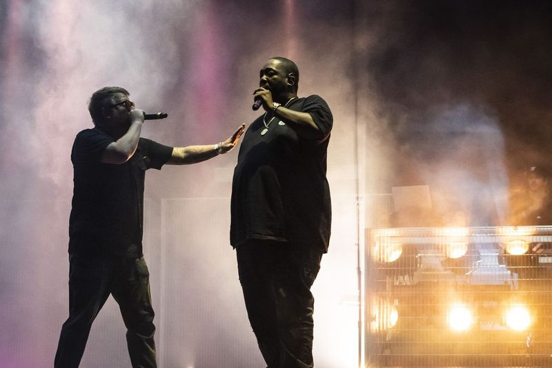 El-P og Killer Mike fra Run the Jewels optræder på dag 3 af Riot Fest.