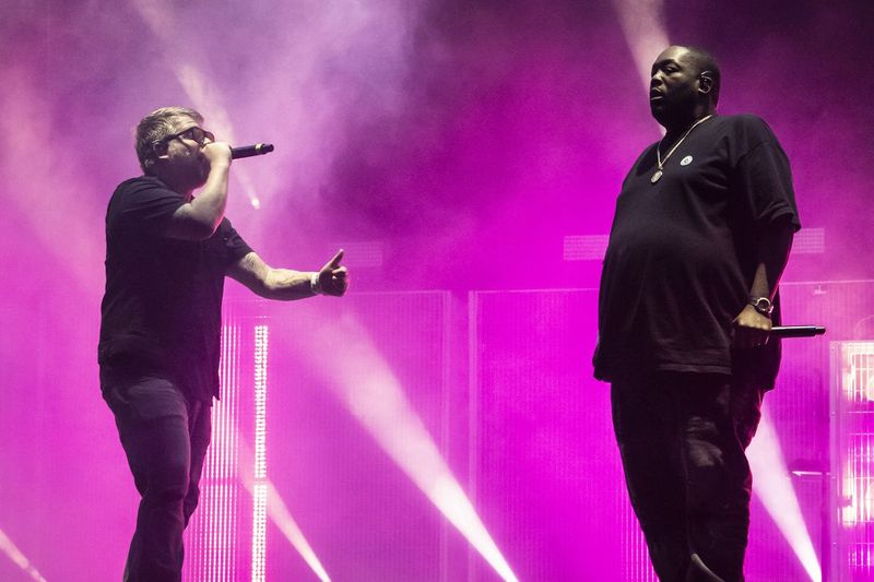 El-P og Killer Mike fra Run the Jewels optræder på dag 3 af Riot Fest.
