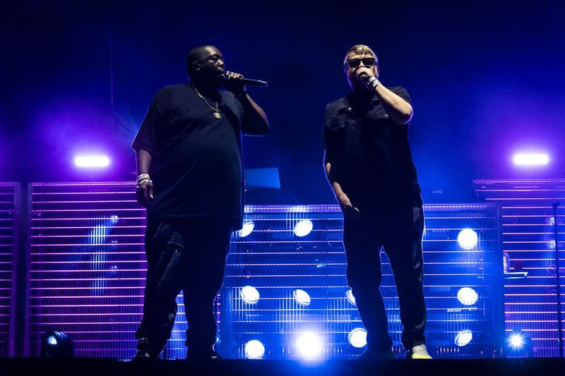 Killer Mike og El-P fra Run the Jewels optræder på dag 3 af Riot Fest.