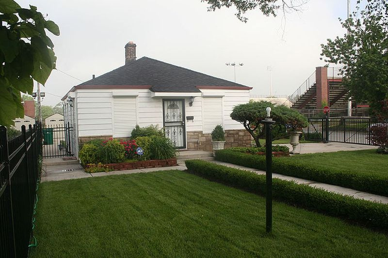 Michael Jacksons barndomshjem på 2300 Jackson Street i Gary, Indiana, er afbildet i 2014.
