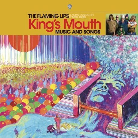 Warner Bros. Recordsがリリースしたこの画像は、The King’s Mouth：Music and Songs by The FlamingLipsを示しています。