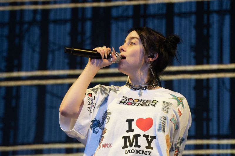 Pevka/kantavtorica Billie Eilish je nastopila prejšnjo nedeljo v Redmondu v Washingtonu.