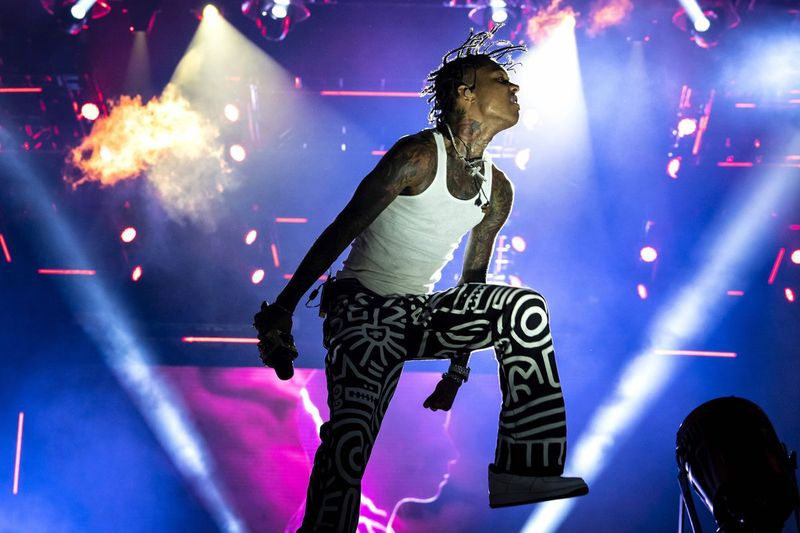 Swae Lee uppträder fredag ​​kväll på dag ett av Summer Smash Festival i Douglass Park.