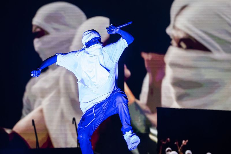 A$AP Rocky uppträder fredag ​​kväll på dag ett av Summer Smash Festival i Douglass Park.