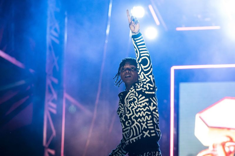Swae Lee uppträder fredag ​​kväll på dag ett av Summer Smash Festival i Douglass Park.