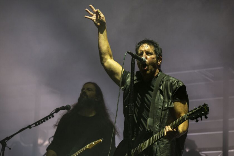   Nine Inch Nails nastopijo na zadnjem dnevu Riot Festa v Douglass Parku.