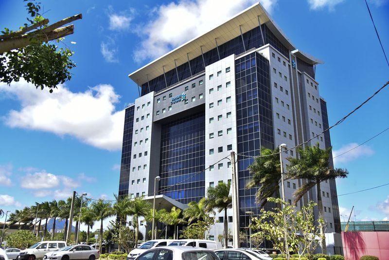 Das Gebäude, in dem sich der Hauptsitz von AFRINIC befindet, der gemeinnützigen Organisation, die für die Zuweisung des IP-Adressraums Afrikas verantwortlich ist, in der Nähe von Port Louis, Mauritius.
