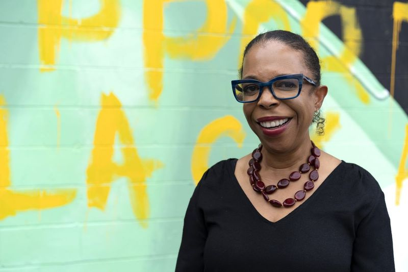 Mashariki Kudumu, directrice de la santé maternelle et infantile pour la Marche des dix sous à Los Angeles.