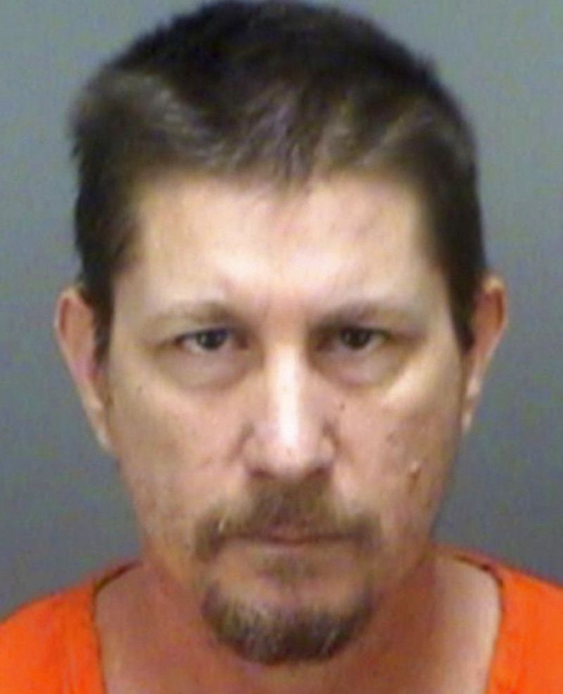 Michael Drejka foi acusado de homicídio culposo na segunda-feira, em 19 de julho, pela morte do negro desarmado Markeis McGlockton do lado de fora de uma loja de conveniência em Clearwater. | Pinellas, Fla., County Sheriff’s Office via arquivo AP