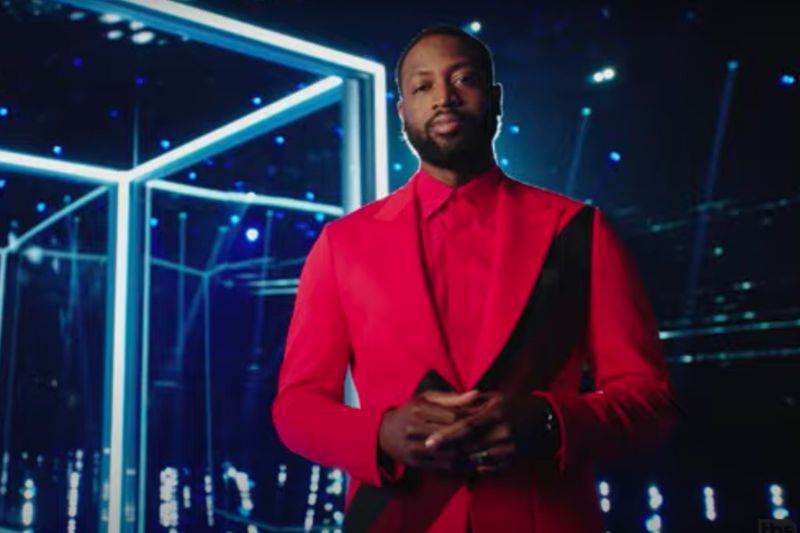 Nekdanji zvezdnik lige NBA Dwyane Wade vodi oddajo The Cube na TBS.