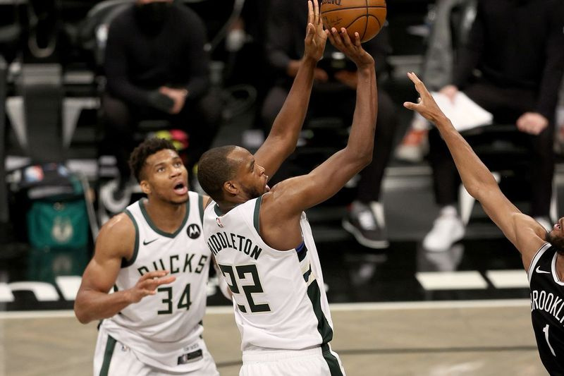 Milwaukee Bucks contre Brooklyn Nets - Septième match