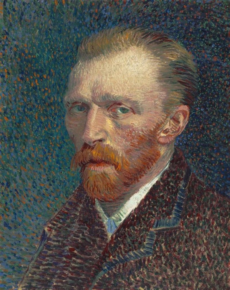 Van Goghov autoportrét (1887) v zbierke Inštitútu umenia v Chicagu.