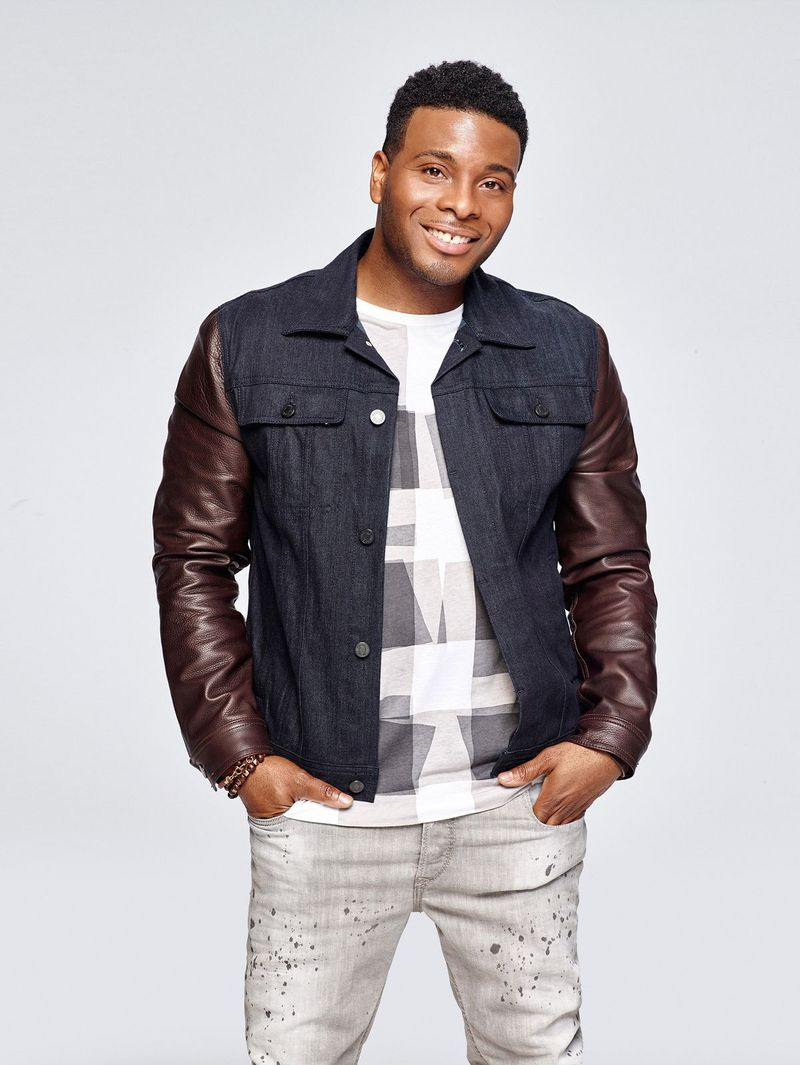 Kel Mitchell vaidina „Double G“ vaidmenį Nickelodeon „Game Shakers“ šou. | Nuotraukų kreditas: Robertas Voetsas / Nickelodeon.