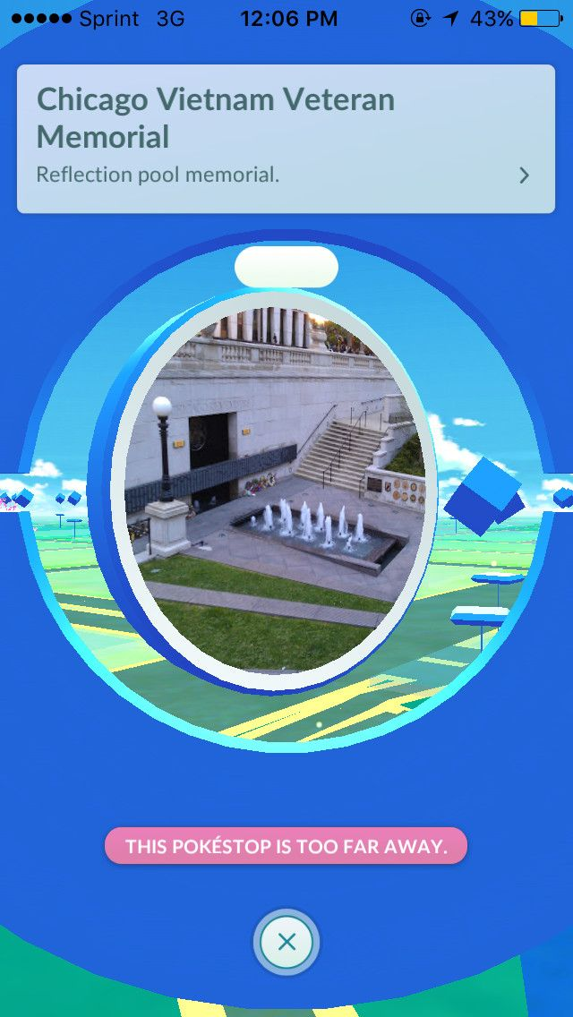 Pokémon Go ved spēlētājus uz tādām vietām kā Vjetnamas veterānu memoriāls Čikāgas upes celiņā. | Pokémon GO