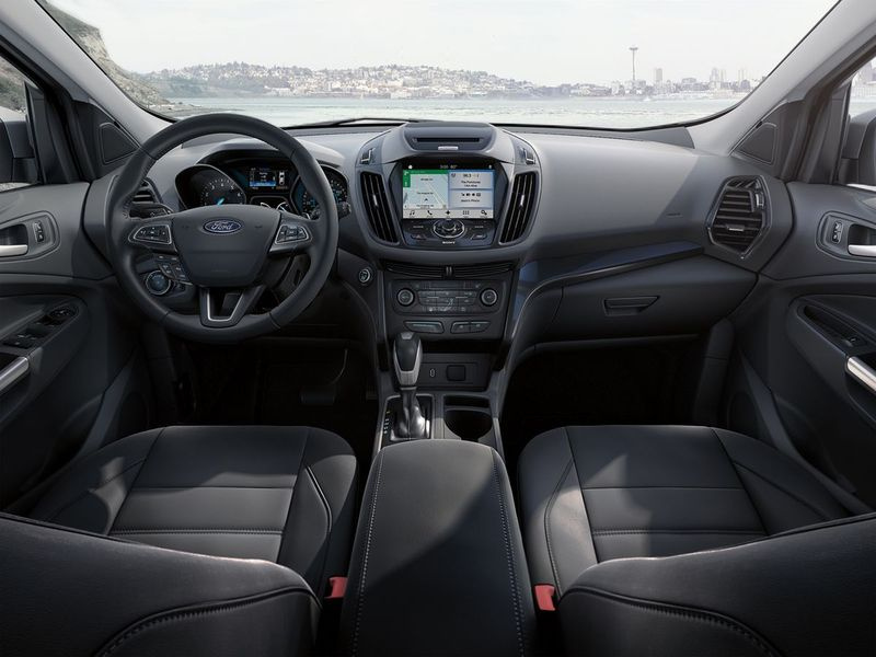 Panel de instrumentos interior del Ford Escape 2018