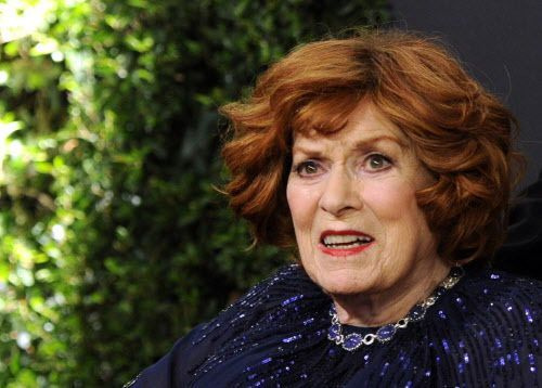 Legendaarne filmistaar Maureen O’Hara aastal 2014. Tema mänedžer ütleb, et O’Hara suri une pealt laupäeval, 24. oktoobril 2015 oma kodus Idaho osariigis Boise’is. (Foto Chris Pizzello/Invision/AP, fail)