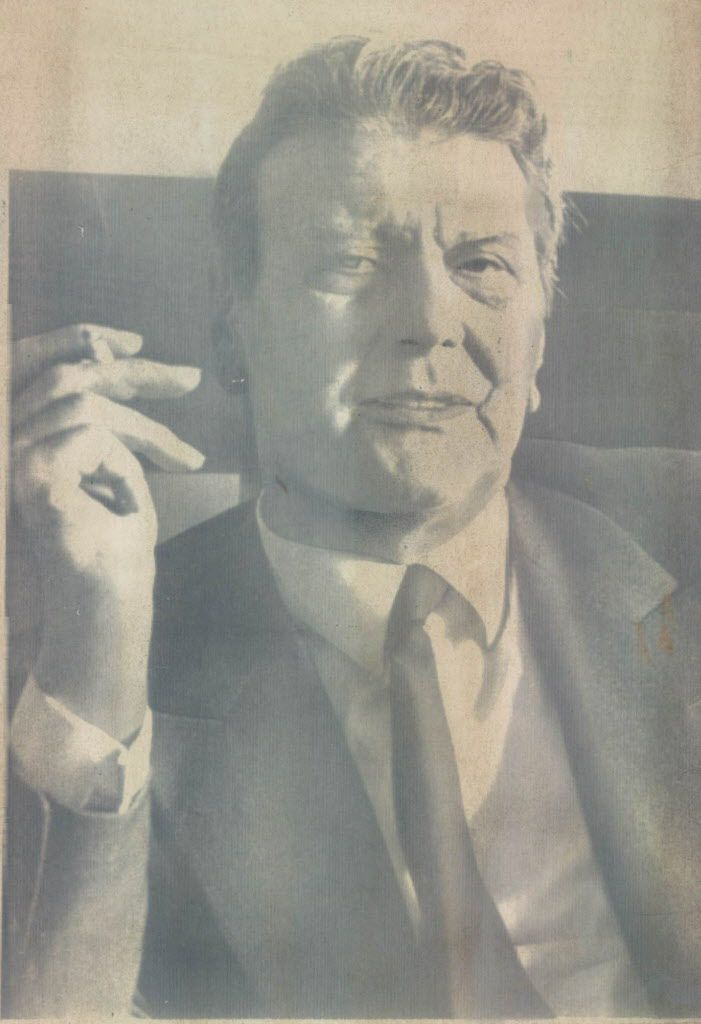 Otto Skorzeny, som sågs i Madrid, Spanien, 1970, var den tidigare SS-översten som skapade andra världskrigets rubriker genom att kidnappa Benito Mussolini under näsan på italienska myndigheter. | Arkivfoto