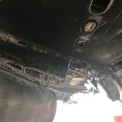 Fotos das consequências de um incêndio em 28 de outubro de 2016 em O