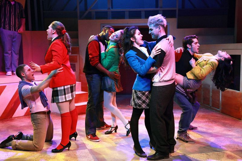 Le casting de Heathers: The Musical de Kokandy Productions, au Theater Wit. (Photo : Emily Schwartz)