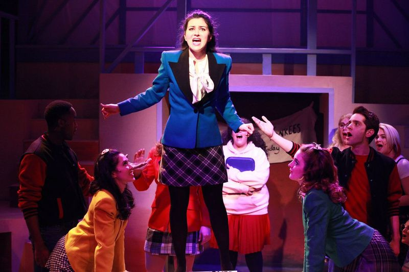 Courtney Mack joue le rôle de Veronica dans Heathers: The Musical de Kokandy Productions. (Photo : Emily Schwartz)