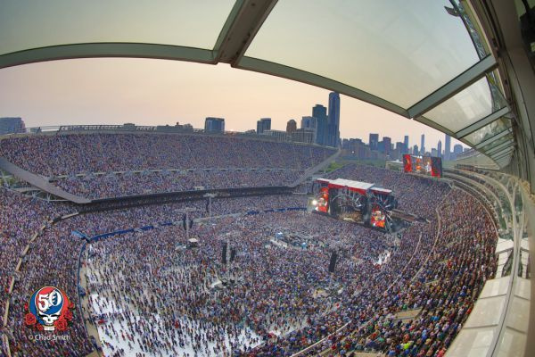 Grateful Dead na Soldier Field w Chicago, 3 lipca 2015 r.| fot. Jay Blakesberg