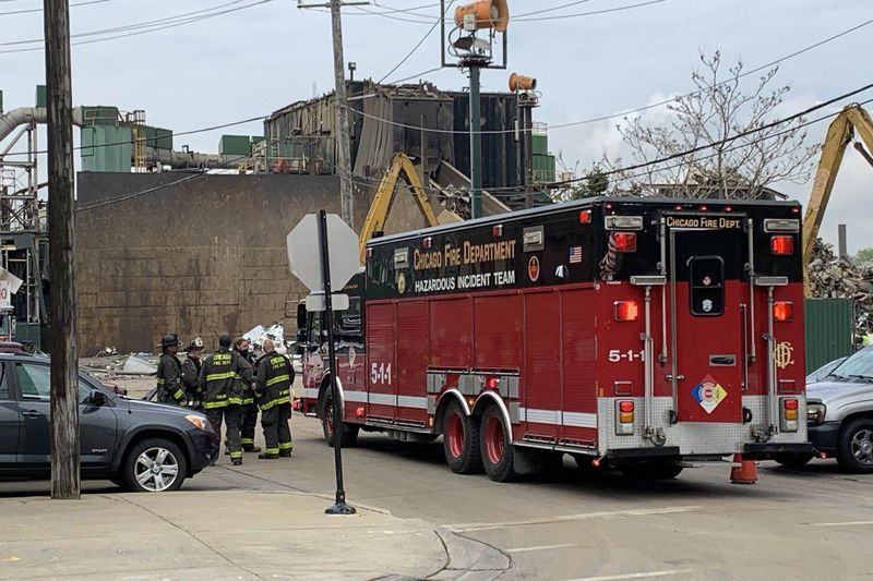 Incident s nebezpečným materiálem byl nahlášen 18. května 2020 v kovovém šrotu General Iron Industries v bloku 1900 na North Clifton Avenue.
