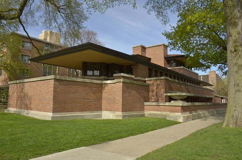 Robie House de Frank Lloyd Wright, en Hyde Park. | Foto de archivo Sun-Times