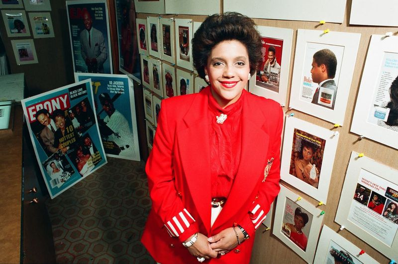 Η Linda Johnson Rice το 1993.