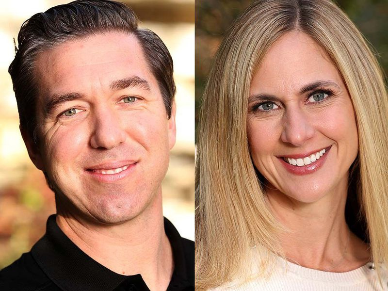 Steve Carter (til venstre) og Heather Larson vil ta på seg nye lederroller i Willow Creek Community Church. | Levert bilder