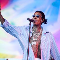 Rapperul Wiz Khalifa concertează la Lollapalooza joi, 3 august 2017. | Santiago Covarrubias / Pentru Sun-Times