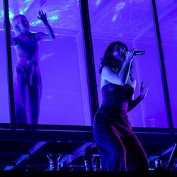 Lorde cântă în prima zi de Lollapalooza în Grant Park, joi, 3 august 2017. | Ashlee Rezin/Sun-Times