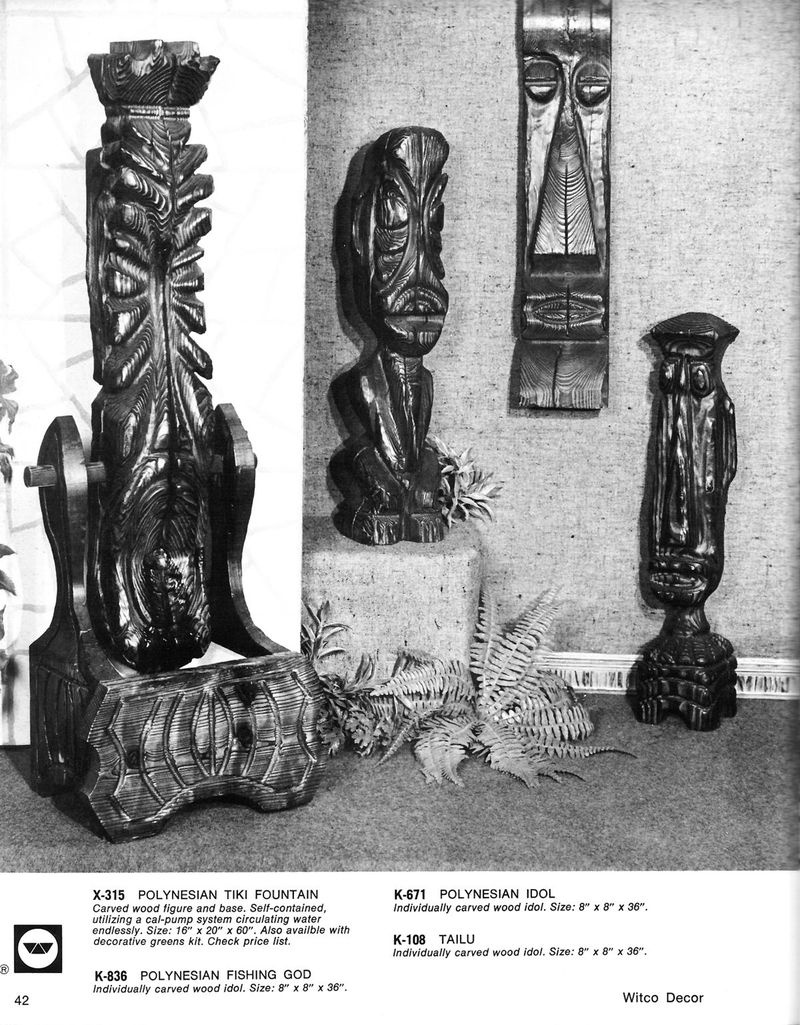 Vintage Witco katalog med stykker designet af William John Westenhaver. | Medfølgende foto
