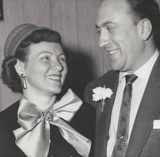 Harold ja Selma Feder, kunagi kroonitud Miss Texas Young Judaea| perepilt
