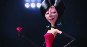 Sandra Bullock ger rösten till superskurken Scarlet Overkill i Minions. | Universell