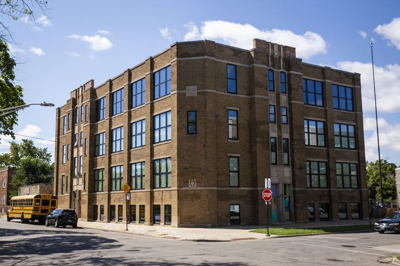 Inkubátor na St. Laurence School na 1353 E. 72nd St. v Grand Crossing na South Side, středa ráno, 1. září 2021.