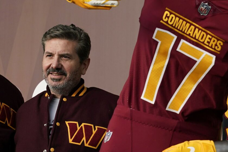  O proprietário do Washington Commanders, Dan Snyder, pode estar considerando a venda da equipe.