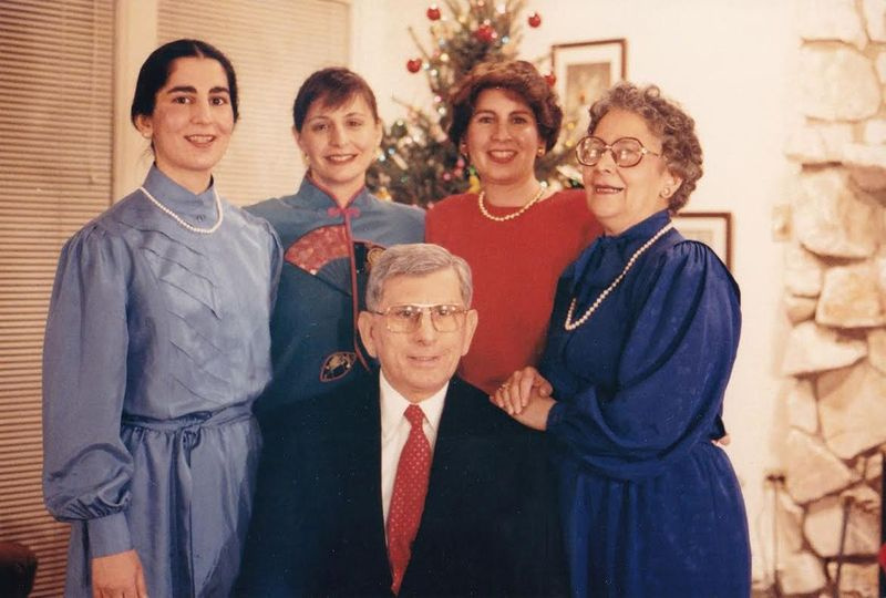 Al Mampre på et familiebillede fra 1980