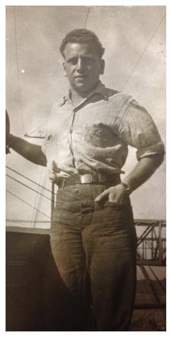 Jarl Deutsch tjente i flåden under Anden Verdenskrig.