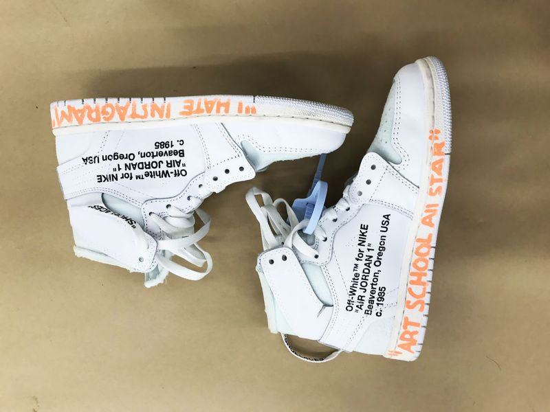 Virgil Abloh pro Nike. — část Virgila Abloha: ‚Figure of Speech‘ v MCA.