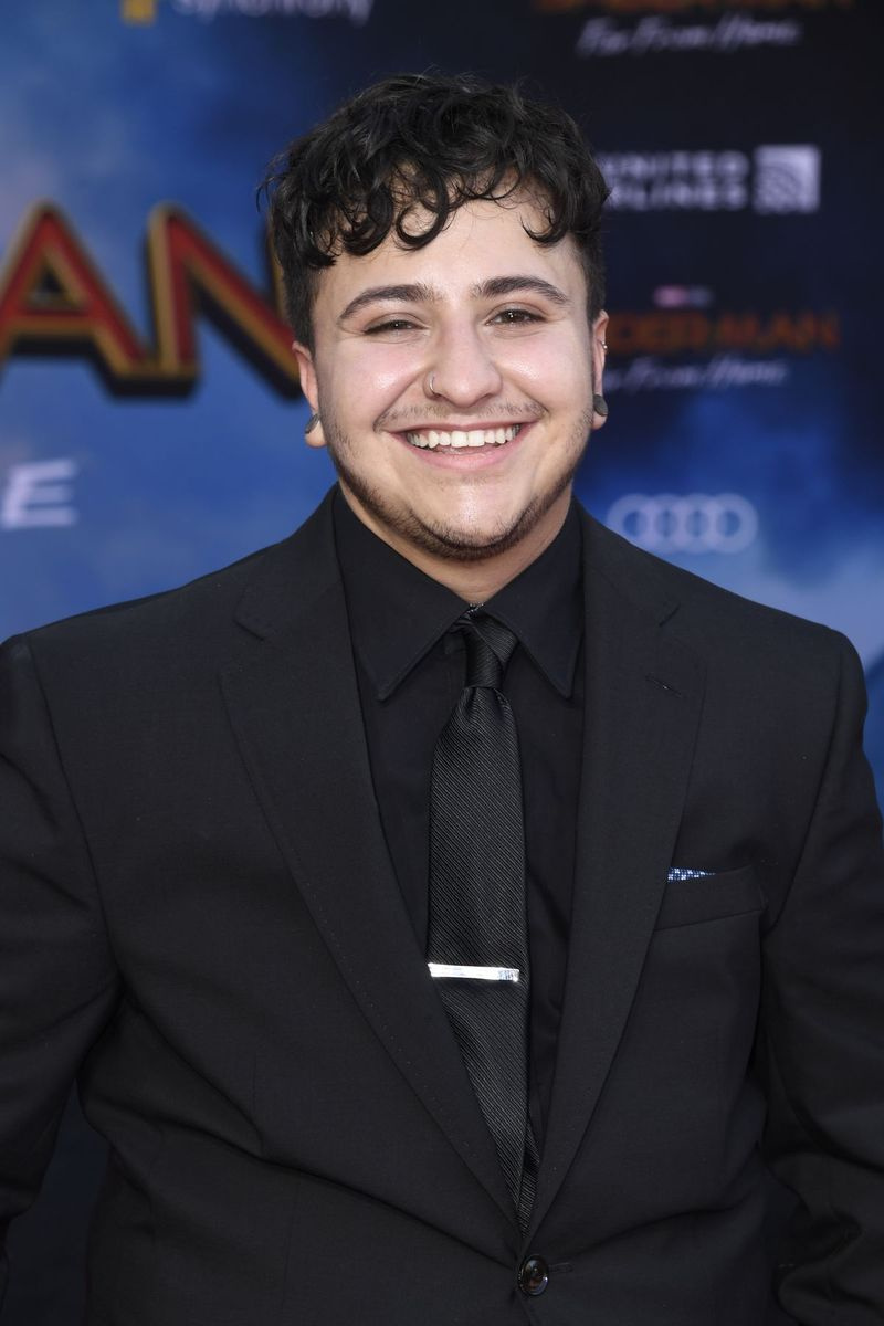 Näitleja Zach Barack filmi Spider-Man: Far From Home esilinastusel.