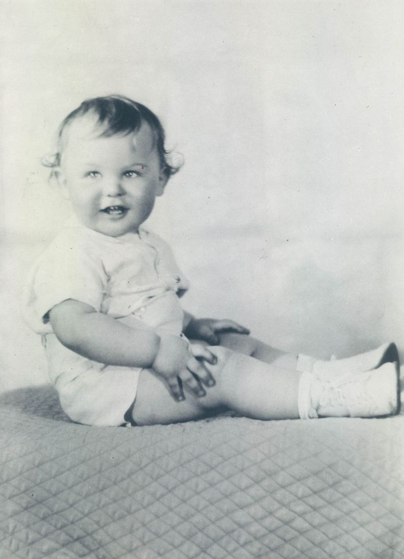 La photo du bébé du sénateur Adlai E. Stevenson.