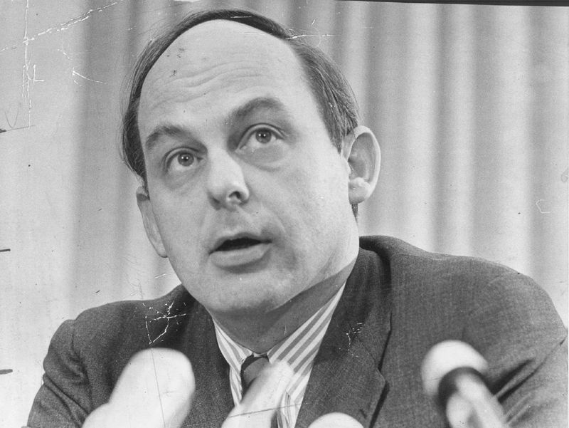 Le sénateur Adlai Stevenson en 1973.