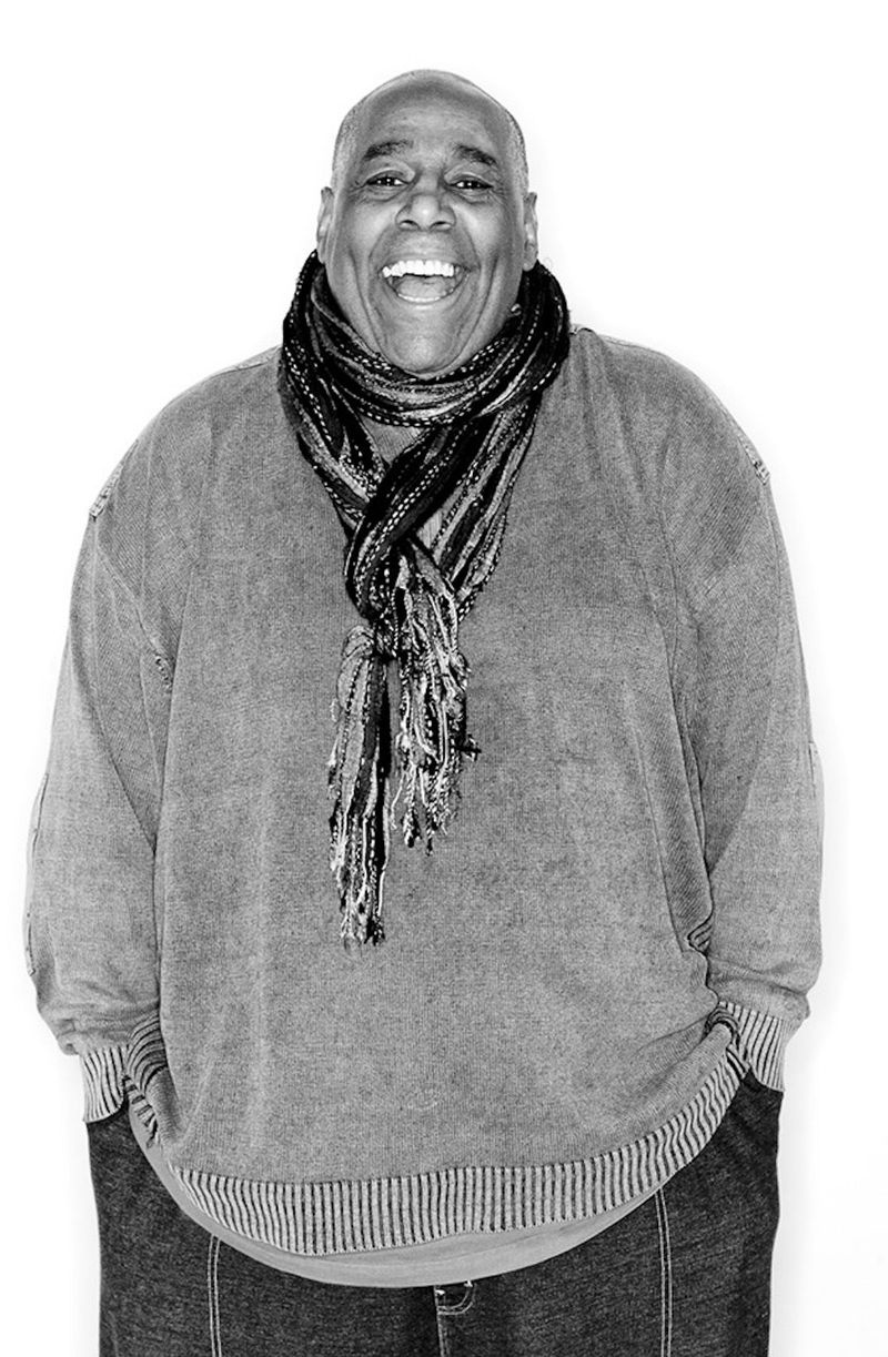 Moefotograaf Ernest Collins.