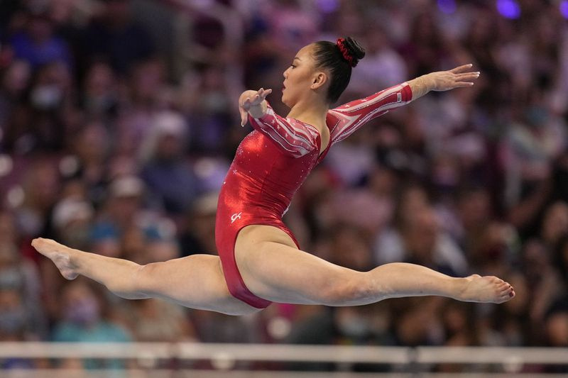 Kara Eaker, suplente del equipo de gimnasia femenina de Estados Unidos, dio positivo por COVID-19 en un campo de entrenamiento olímpico en Japón.