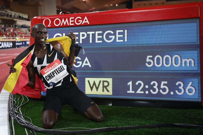 Joshua Cheptegei dell