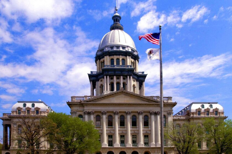   Capitol Negeri Illinois di Springfield