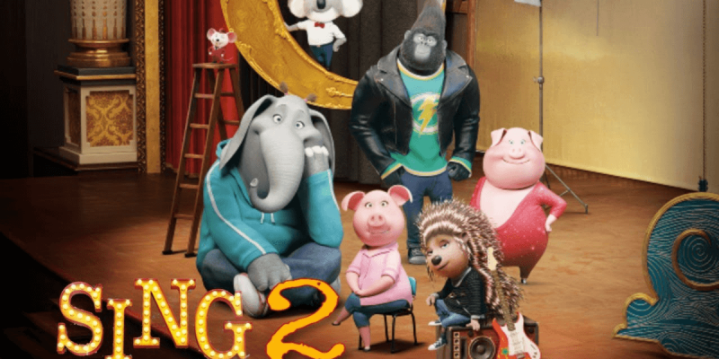   Das offizielle Poster von Sing 2