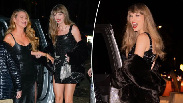   Blake Lively e Taylor Swift chamam a atenção em sua festa de aniversário em Nova York