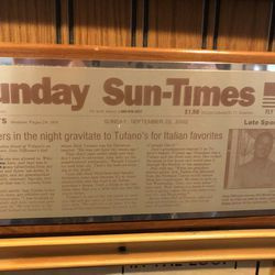 Un article du Sun-Times sur Tufano