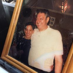 Joey Di Buono avec son père, Joseph. | Personnel de Sun-Times
